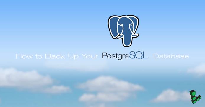 How to Back Up Your PostgreSQL Database How to Back Up Your PostgreSQL Database